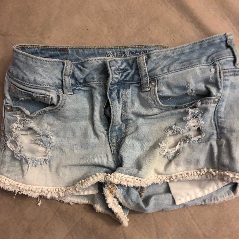 Jean shorts size 4 in excellent shape ,